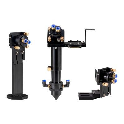 CO2 Laser Head Set with Water-Cooling Interface, 30 mm Mirror, 25 mm Lens, FL 63.5 & 101.6 mm