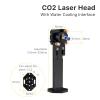 CO2 Laser Head Set with Water-Cooling Interface, 30 mm Mirror, 25 mm Lens, FL 63.5 & 101.6 mm view 3