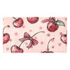 Non-Slip Bath Mat with Cherries and Bows, Pink, 40 x 70 cm view 1