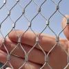 JIwqDY 304 Stainless Steel Cable Mesh, Flexible Safety Net, 10 cm/2 mm Durable Animal and Poultry Barrier Fence, Railing and Stair Safety Net (1 x 2 m) view 1