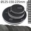 AKbase Sanding Screen, 225 mm, Black, P100, 10-Pack, Hook-and-Loop view 3