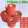 AKbase Sandpaper Roll | 115 mm x 5 m | P80 | Selectable Grit and Length view 2