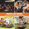 TUSGENK ARC Fire Pit Spark Screen, 22 in., with Handle and Screen Hook view 4