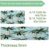 VAPOKF 2-Piece Kitchen Mat Set, Flamingo and Palm view 2