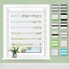 Buseu No-Drill Double Roller Blind 65 x 140 cm (Fabric Width 60 cm) view 1