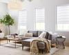 Buseu No-Drill Double Roller Blind 65 x 140 cm (Fabric Width 60 cm) view 2