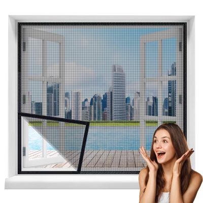 Black Window Mosquito Net 50 x 110 cm