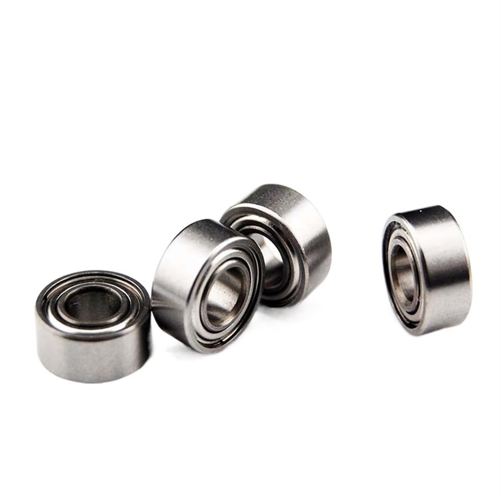 Bimetal Seal Shield Micro Deep Groove Ball Bearings, 10-Pack, 686ZZ, 6 × 13 × 5 mm