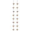 AMZBNEIDI Outdoor Hanging Rain Catcher Rain Cup Chime for Downspouts, Copper Bell for Gutters, Bronze A view 1