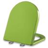 Giural Green D-Shaped Toilet Seat with Soft-Close view 1