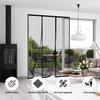 Magnetic Insect Screen Door Curtain, 150 x 260 cm, Heavy-Duty Mesh, White view 4