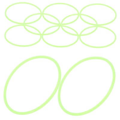 ifundom Glow-in-the-Dark Silicone Bracelets, Flexible and Thin