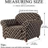 QZLNONTK All-Inclusive Sofa Cover, Jacquard Stretch Sofa and Armchair Cover, Universal Sofa Cover view 2