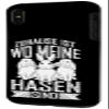 Cute Bunny “Home Is Where My Bunnies Are” Case for iPhone XS Max view 2
