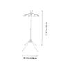 Cabilock Folding Garment Steamer Stand, Adjustable Aluminum Alloy and Plastic view 2