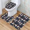 MIEPOS Fantasy Unicorn Bathroom Set with Animals and Rainbows view 2