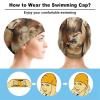 Cocker Spaniel Swim Cap for Men and Women, High Elasticity, for Long Hair view 3