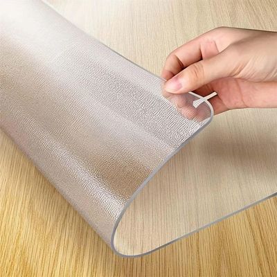 GYYFQH Transparent Matte PVC Table Cover, 3 mm, 50 × 70 cm, Style B