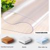 GYYFQH Transparent Matte PVC Table Cover, 3 mm, 50 × 70 cm, Style B view 3