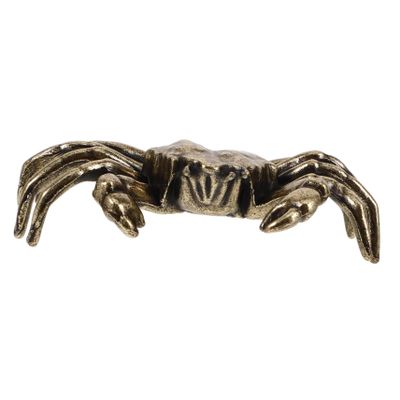 DIYEAH Copper Crab Statue, Vintage Tabletop Decor