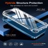 ivoler Non-Yellowing Clear Case for iPhone 12 mini and iPhone 13 mini, Shockproof Slim Transparent Case view 2