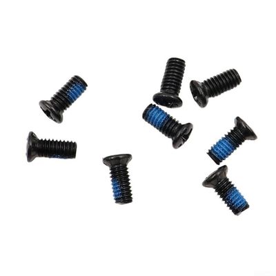 Bike Pedal Cleat Screw Set, 8 Pieces, Secure Connection, 5 mm/9.5 mm/10.5 mm Options (8.5 mm)