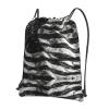 EdWal Camouflage Drawstring Backpack with Zipper Pocket, Black, One Size view 1