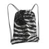 EdWal Camouflage Drawstring Backpack with Zipper Pocket, Black, One Size view 2