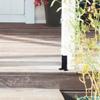 Toddmomy 1-Set Metal Ground Brackets for Garden Fences, Fence Support Base Kit, Sturdy view 4