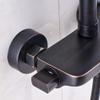 Black Bronze Shower System with 12-Inch Rain Shower and 8-Inch Hand Shower view 2