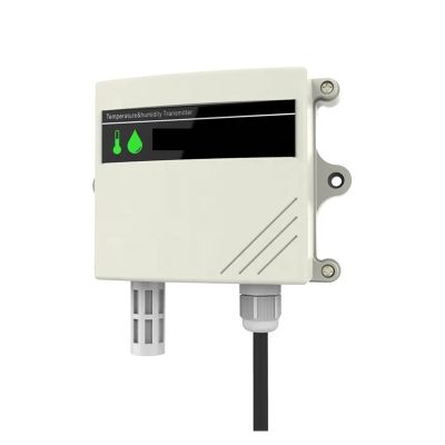 Temperature and Humidity Transmitter, Air/Greenhouse Sensor, 4–20 mA RS485 Output
