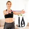 2-Piece Pilates Straps with Double Loops and D-Rings view 4