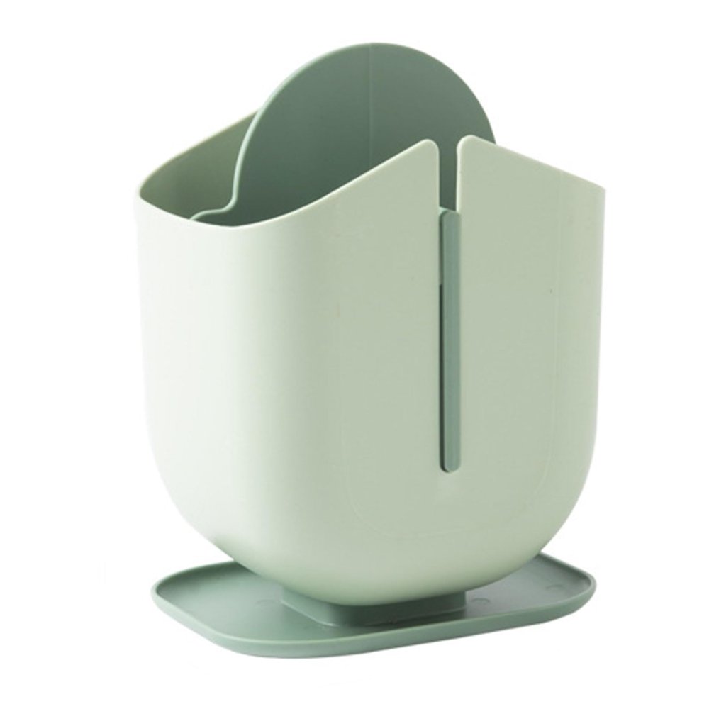 Dxcaicc Kitchen Utensil Holder, 4 Compartments, Green