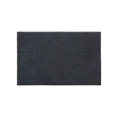 Avilia Non-Slip Bathroom Rug, Soft Microfiber, Gray, 80 x 50 cm