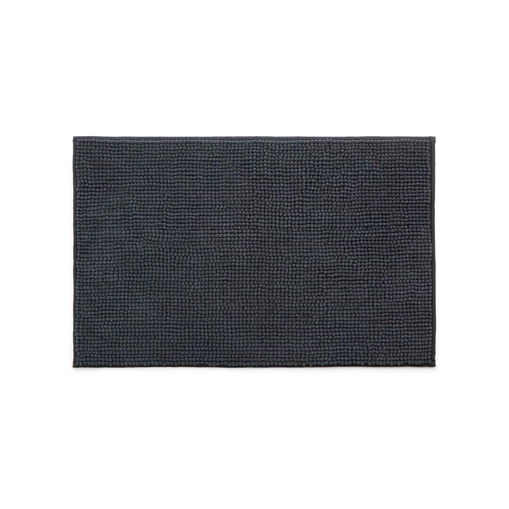 Avilia Non-Slip Bathroom Rug, Soft Microfiber, Gray, 80 x 50 cm