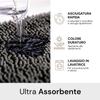 Avilia Non-Slip Bathroom Rug, Soft Microfiber, Gray, 80 x 50 cm view 4