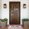 KAXW Doormat for Entryways, “Ram’s Parking Lot” Design, 50 x 80 cm view 4