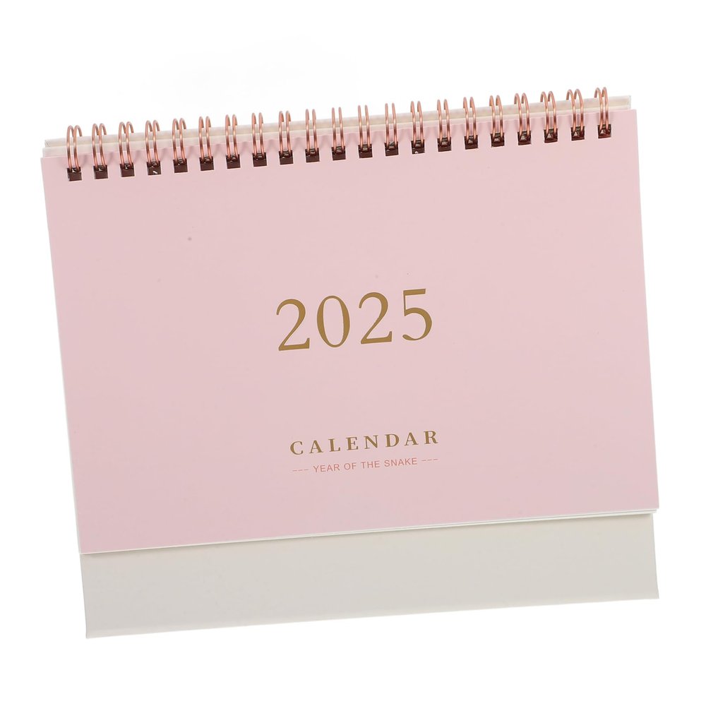 Office Desk Calendar, Tabletop Monthly Paper Calendar for Time Management
