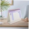 Office Desk Calendar, Tabletop Monthly Paper Calendar for Time Management view 3