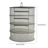 Hanging Plant Drying Rack, 4-Tier Mesh Rack view 4
