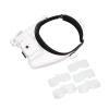 Headband Magnifier with 3 LEDs, Adjustable Rechargeable, 23 Magnification Options view 4