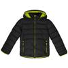 CMP - Kids' Nylon Vest with Attached Hood, Black, 176 view 1