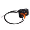 Yctze Replacement Throttle-Choke Cable Control Handle Assembly GY20948 for John Re 125, 135, 145, 155C, 190C view 1