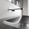 Bernstein AVA 60 cm Bathroom Vanity Set, Honey Gold Oak, Cream Basin, Matte Black, No Faucet Hole view 3