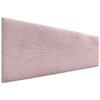 DHOME Solid Corduroy Upholstered Headboard, Dusty Pink, 145 cm view 1