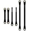 ZIBOXI Upper Rear Steering Link Rod Set for Hammer Rey U4 Rock Truck 1/10 RC Car Buggy Truck Upgrade Parts (Steering Link) view 3