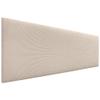 DHOME Solid-Color Corduroy Headboard, High-Quality Modern Upholstered Headboard (Beige, 145 cm) view 1