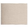 DHOME Solid-Color Corduroy Headboard, High-Quality Modern Upholstered Headboard (Beige, 145 cm) view 3