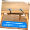 Mikinona Stainless Steel Kitchen Rack with Multiple Hooks view 2