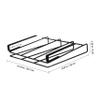 Mikinona Stainless Steel Kitchen Rack with Multiple Hooks view 3